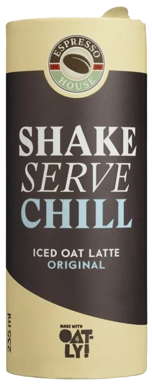Havredrikk Iskaffe Latte 235ml Oatly