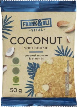 Coconut Frank&Oli Soft Cookies glutenfri 50g