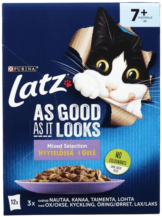 Latz Agail Senior Mix i Gelé 12pk 1020g