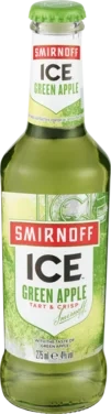 Smirnoff Ice Green Apple 275ml flaske