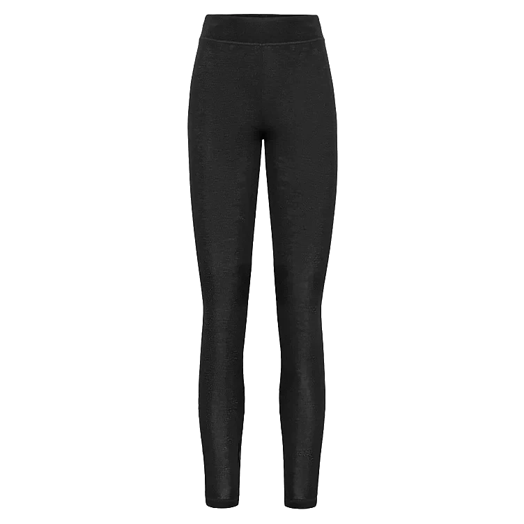 Wool Longs Women Jet Black Xl Pierre Robert