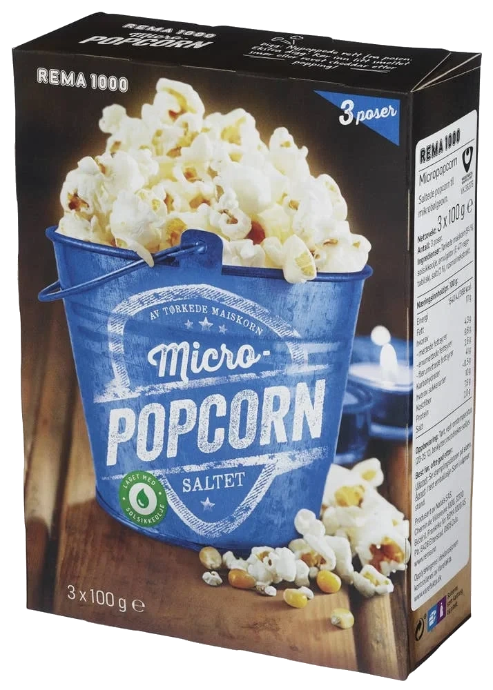 Micropopcorn 3pk, 300 g