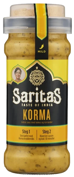 Korma m/Kryddermix Saritas