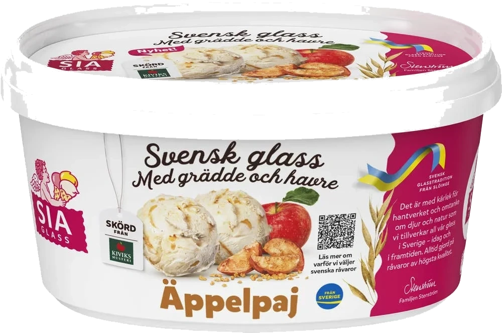 Glass Äppelpaj