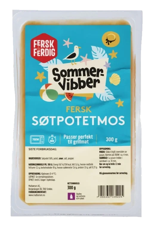 Søtpotetmos 300g