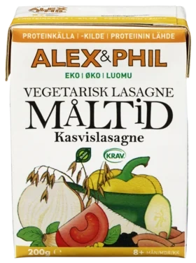 Vegetarisk Lasagne 200g Alex&phil