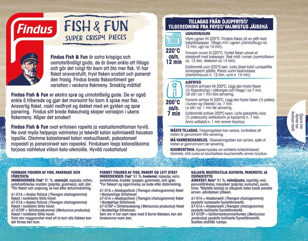 Fish & fun fiskefigurer