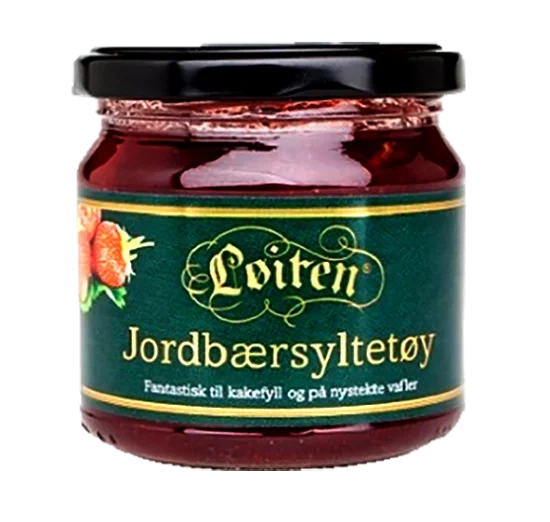 Løiten Jordbærsyltetøy 200g