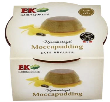 Moccapudding 1pk m/Saus Ek Gård