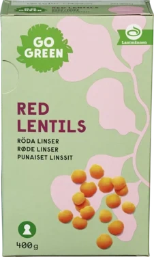 Linser Røde 400g Gogreen