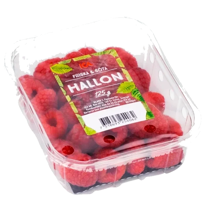Hallon 125g Klass 1 ICA