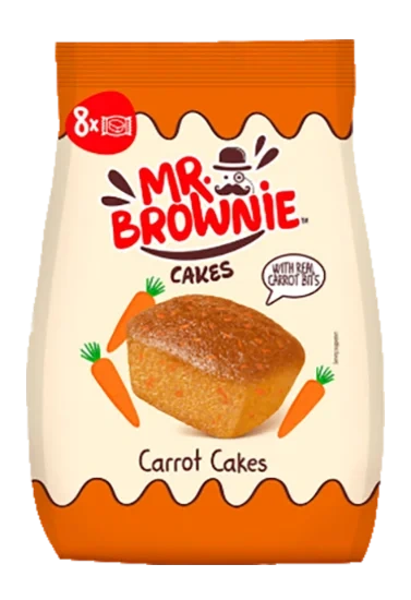 Mr. Brownie Carrot Cakes 200g