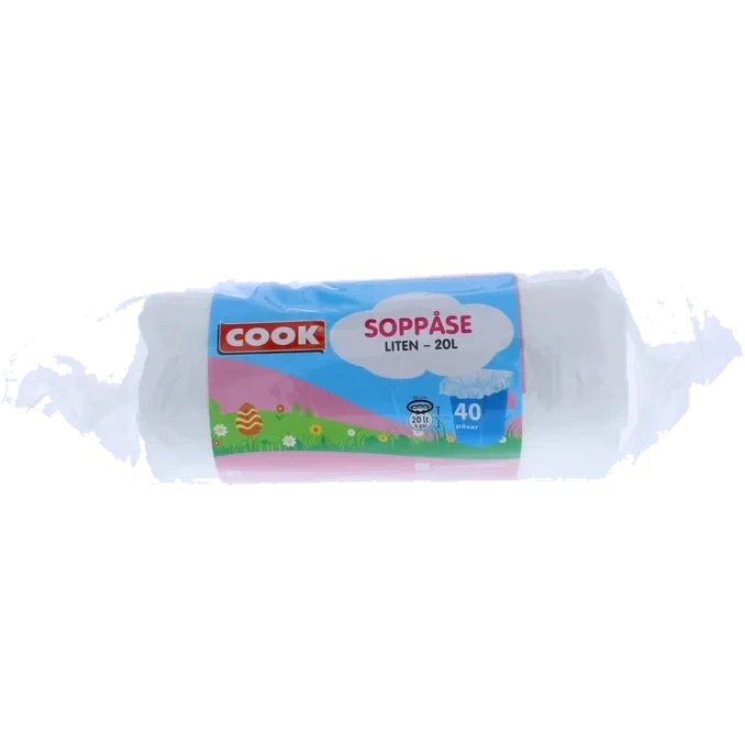 Soppåsar 20L 40-pack