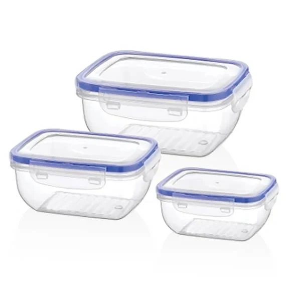Oppbevaringsbokser - 3pk