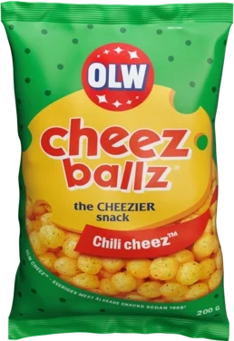 OLW Cheez Ballz Chili Cheez 200g	