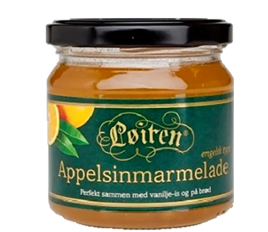 Løiten Appelsinmarmelade 200g