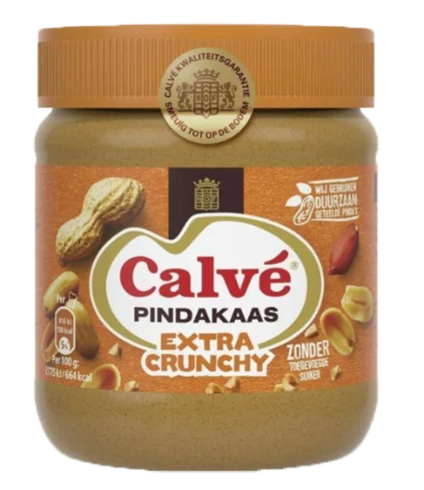 Peanøttsmør Extra Crunchy 350g