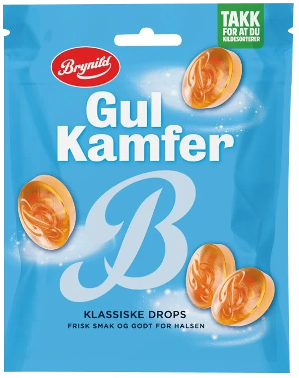 Gul Kamfer 170g Brynild