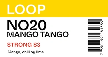 Loop No20 Mango Tango Strong S3 All White 24 Portions 15g
