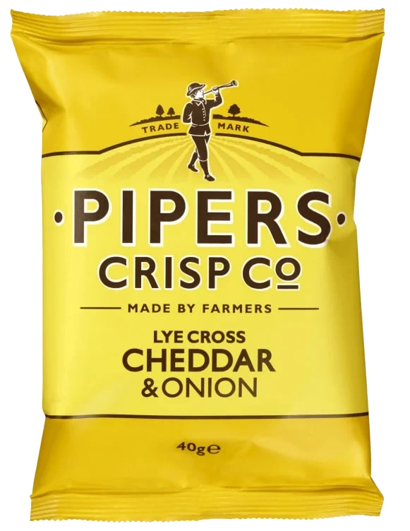 Cheddar Onion 40g Pipers