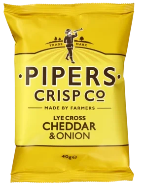 Cheddar Onion 40g Pipers