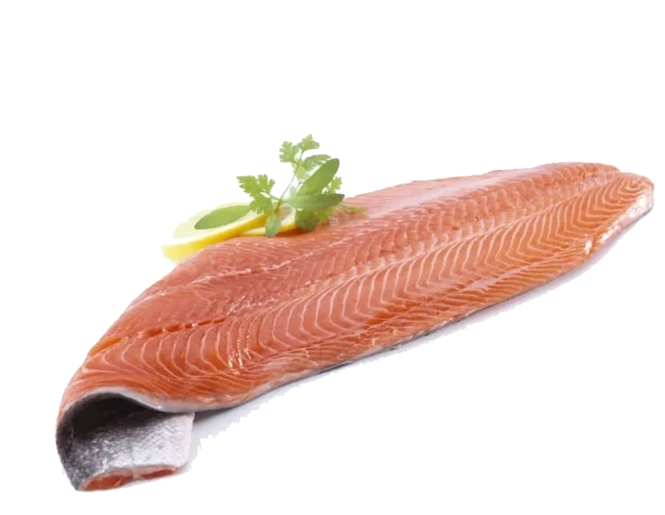 Regnbueørret Filet m/Sk u/Ben Oppd pr Kg