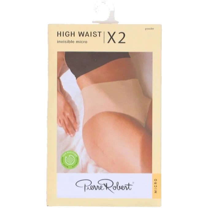 Trosor Invisible High Waist Puder Stl. M 2-pack