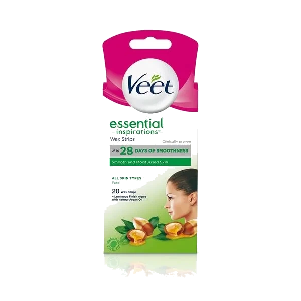 Wax Strips til Ansikt - 20stk