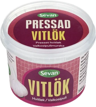 Fersk Presset Hvitløk 100g Sevan