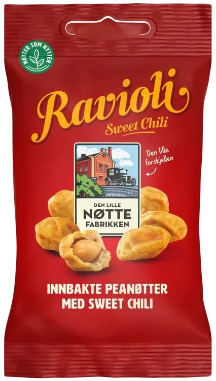 Ravioli Nøtter Sweet Chili 60g Dln