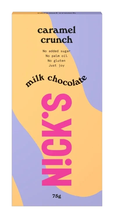 Nick's Milk Chocolate Caramel Crunch