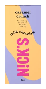 Nick's Milk Chocolate Caramel Crunch