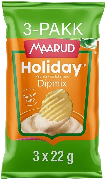 Dipmix Holiday 3pk 66g Maarud
