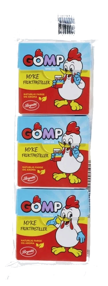 Gomp Fruktpastiller