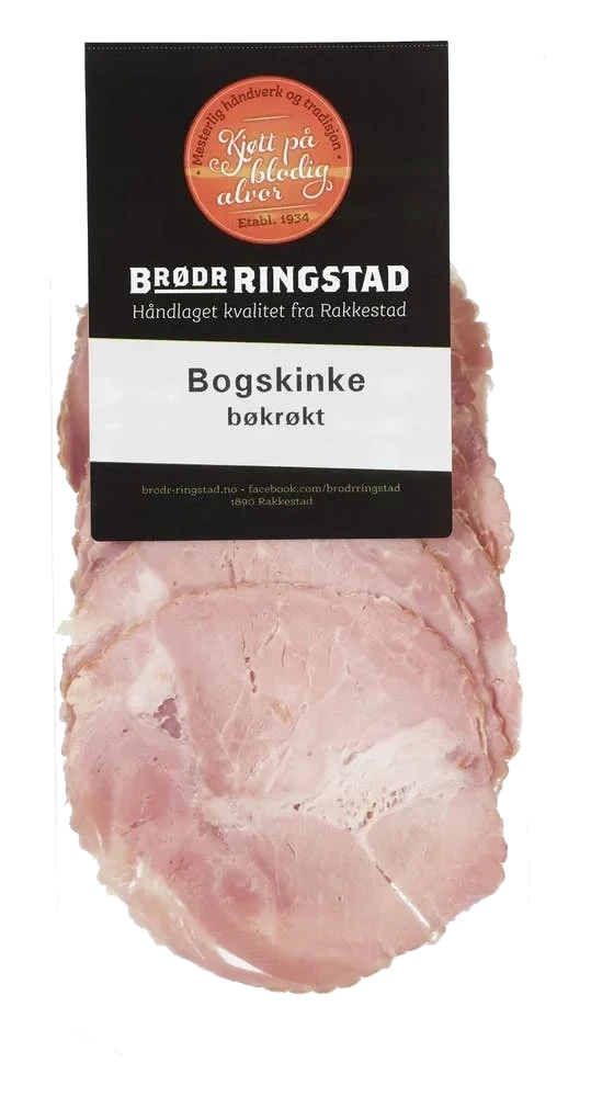 Bøkerøkt bogskinke