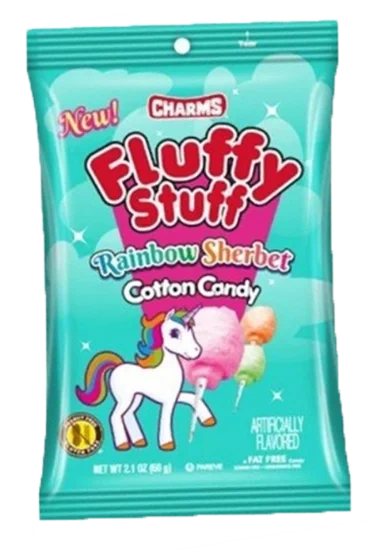 Fluffy Stuff Rainbow 60g