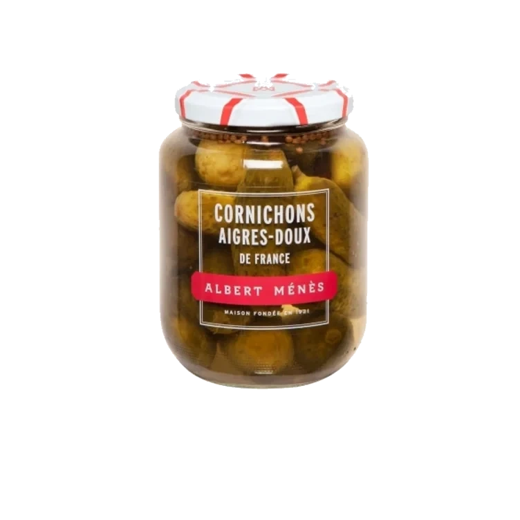 Cornichons sursøte 425g Albert Ménès