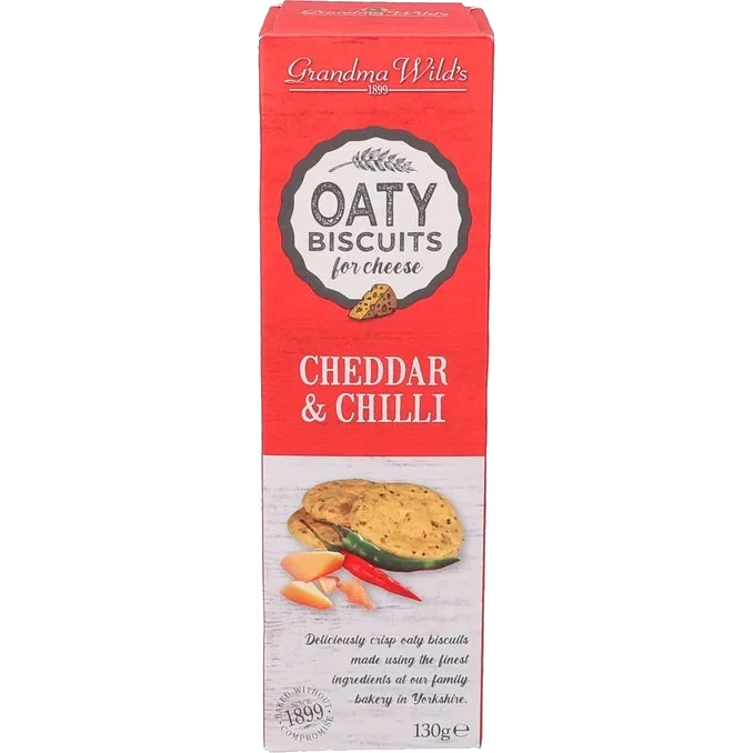 Mature Cheddar/Chili Havreflan
