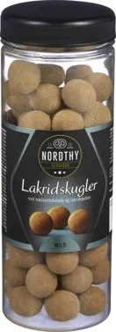 Nordthy Lakridskugler Mild Rør 300g