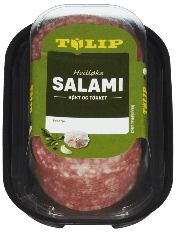 Tulip Hvitløksalami 125g