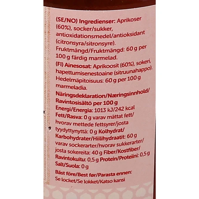 Aprikosmarmelad 790 g