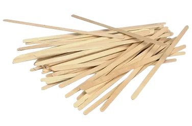 Rørepinne Natur 14cm Bjørketre