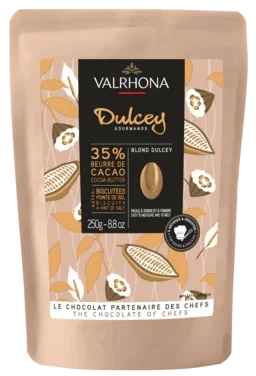 Blond Sjokolade 35% Dulcey Hjemmebaking 250g Valrhona