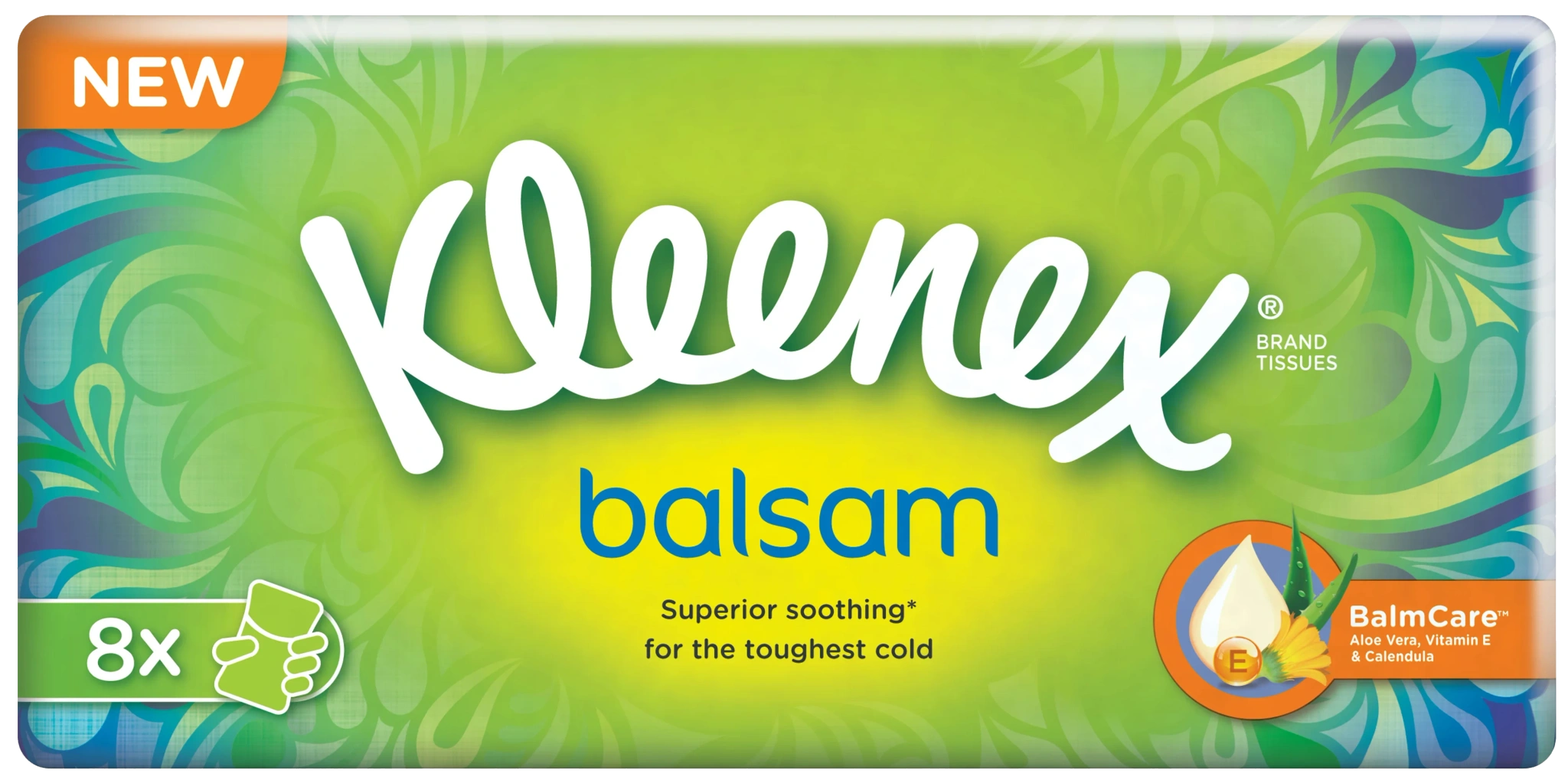 Kleenex Balsam Lommetørkle 72stk