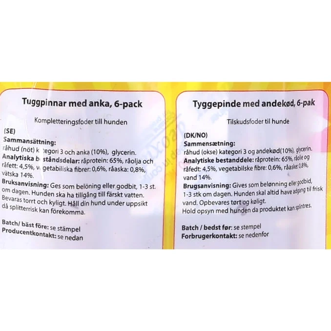 Tuggpinnar Anka