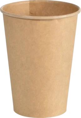 Drikkebeger Papp/wbc 21cl Brun