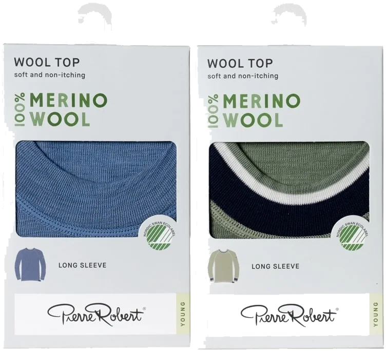 Wool Top Jr Mix Boy 21 158-164 Pierre-Robert