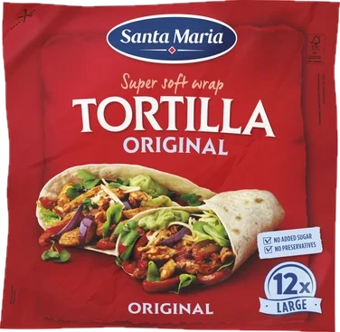 Tortilla Original Large (12-pack) 742g Santa Maria