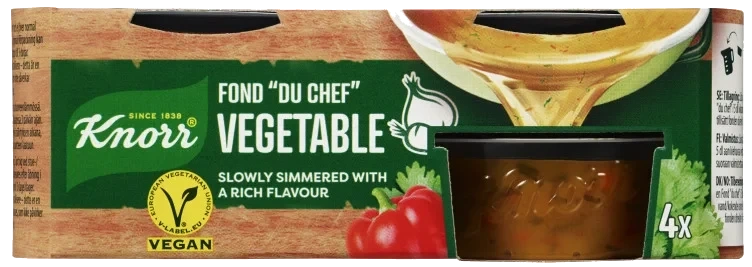 Fond Du Chef Grønnsak 4x28g Knorr