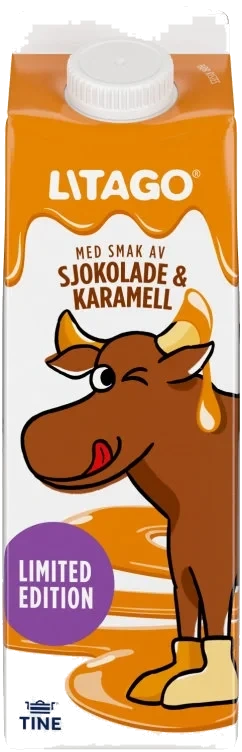 Litago Melk Sjokolade&Karamell 0,5l Tine